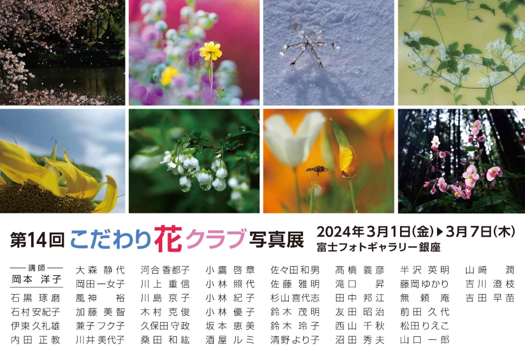 第14回 こだわり花クラブ写真展