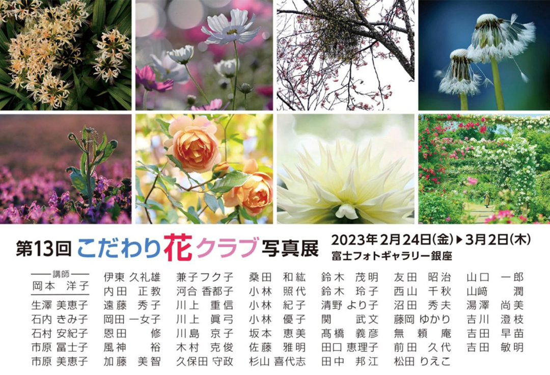 第13回こだわり花クラブ写真展